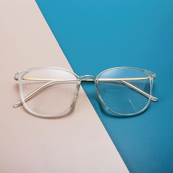 Mode Sonnenbrille Rahmen Ultem Transparente Gläser Frauen Retro Vintage Quadratischen Rahmen Männer Optische Myopie Rezept Brillen Brillen