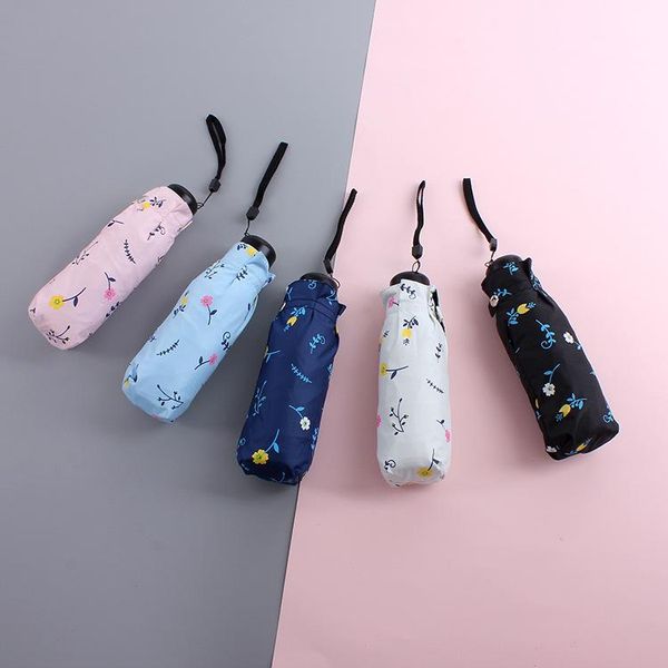 

umbrellas small flower language diffuse love 50 fold umbrella compact folding sunshade