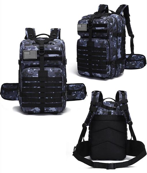 

backpack 3d tactical waterproof travel sports cycling mountaineering outdoor hiking