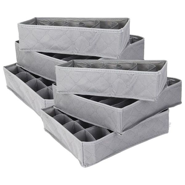 

storage drawers 6pcs tidy home tie cabinet socks bag drawer organiser underwear divider box