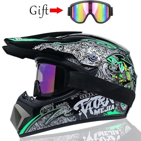 

motorcycle helmets full face motocross off road racing helmet motorbike atv dirt bike capacete motocycle
