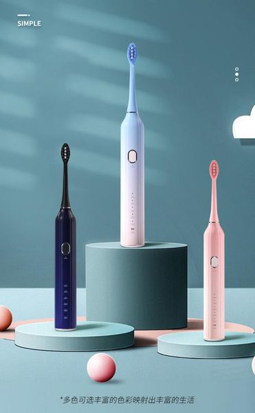 

smart electric toothbrush 3d ultrasonic sonic 5 gears magnetic levitation rechargeable tooth ipx7 waterproof
