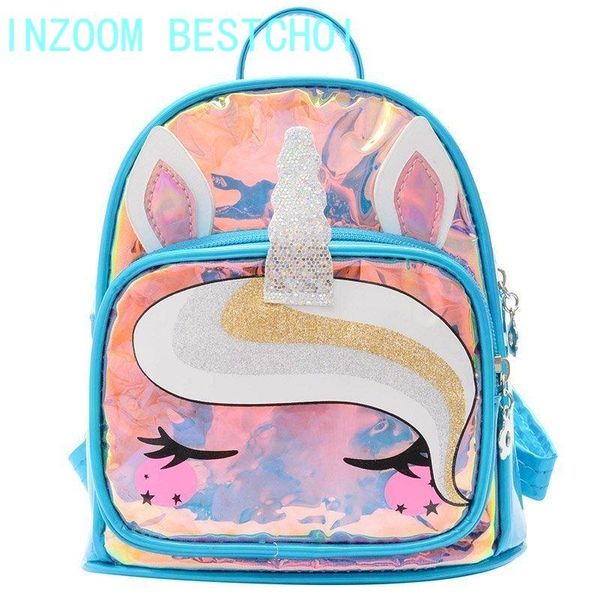 

children cute fashion mini cartoon backpack multifunctional girls school bag pu outdoor travel all-match package bags