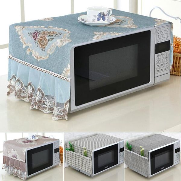 

other household sundries microwave oven dust cover oil-proof natural material breathable protection with storage bag kitchen supplies