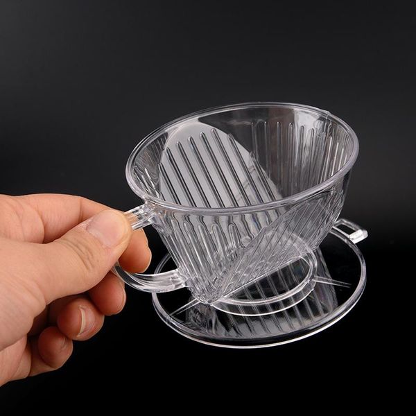 

coffee filters pp resin filter cup drip bowls manually follicular tea tools