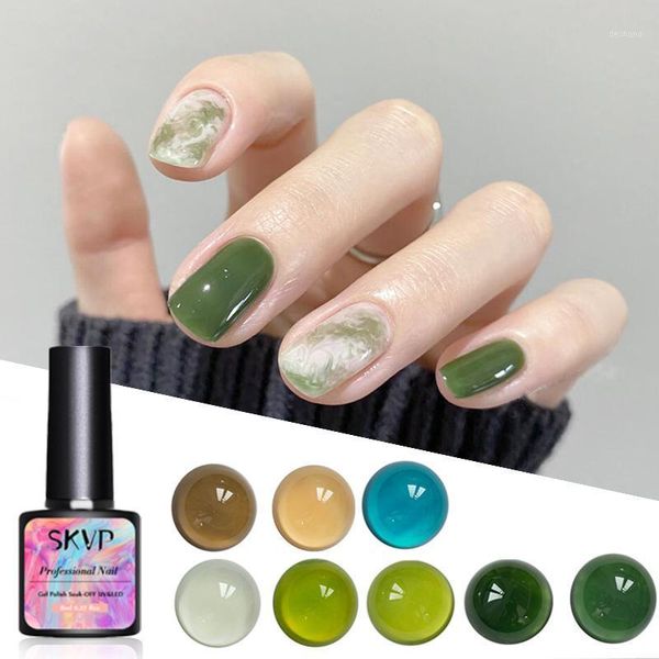 green nail gel 3pcs/set1, Red;pink