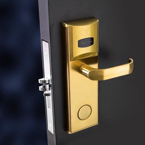 

stainless steel contactless door lock with ansi mortise for l access demand