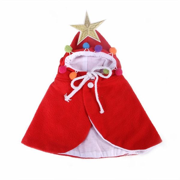 

cat costumes dog head scarf funny cloak halloween disguise clothes for cats christmas santa costume pet accessories