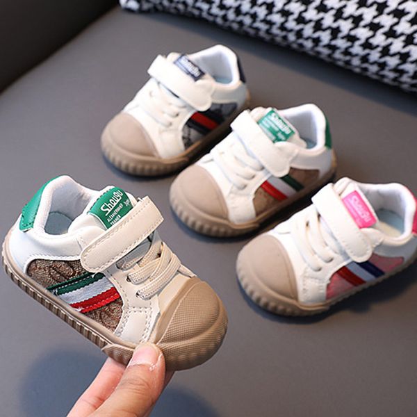 

brand kids cushion sports shoes for boys girls design first walkers children fashion trainers sneakers little baby running eur 17 18 19 21 2