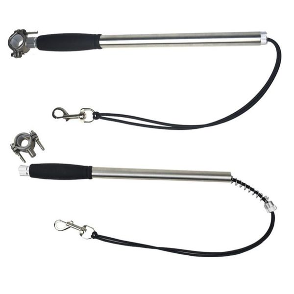 

dog collars & leashes nylon elastic bicycle traction belt rope leash bike attachment pet walk run jogging distance keeper hand pets