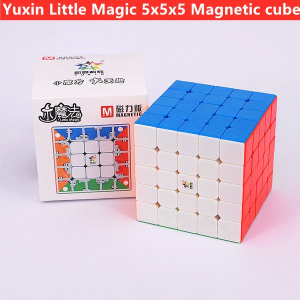 

Yuxin Little Magic M 5x5x5 Magnetic magic cube 5x5 speed cube puzzle Zhisheng 4x4x4 cubo magico Competition Cubes