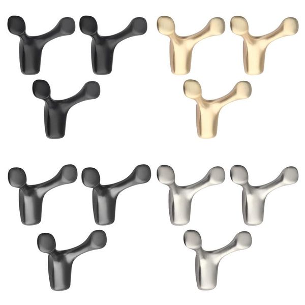 

hooks & rails wall mounted clothes hook cow horn bathroom coat bedroom robe living room home