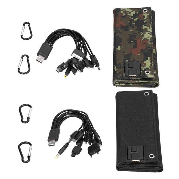 

hydration packs water carrier container backpack 10w 5v usb solar panel foldable portable monocrystalline cells charger for