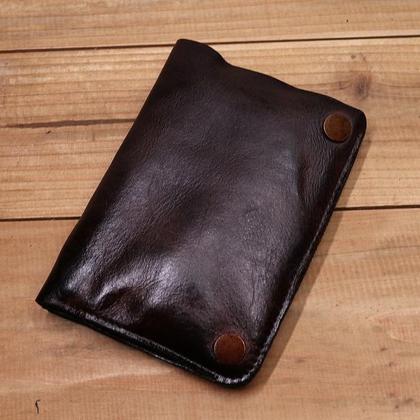 

genuine leather wallet for men male women vintage short bifold purse carteira masculina with card holder zipper coin pocket bag wallets, Red;black