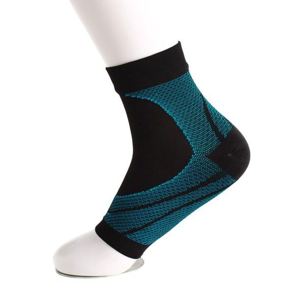 

compression foot sleeves for men women plantar fasciitis socks pain relief heel ys-buy ankle support, Blue;black
