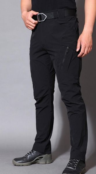 

s/s men's pants ix9 khaki strech cargo, Black