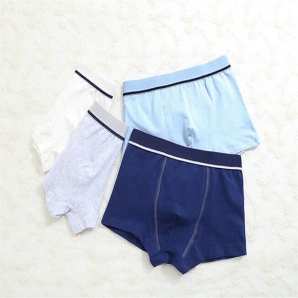 12 Pz/lotto Ragazzi Puro Cotone Morbido Boxer Mutande Bambino Carino Bambini Biancheria Intima Pantaloncini 2-10Y 211122