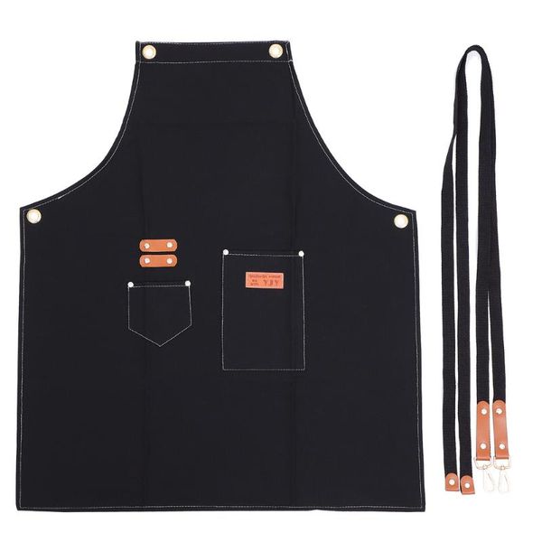 

aprons 1pc hairdressing barber smock waitress clothes vest for salon barbers groomers