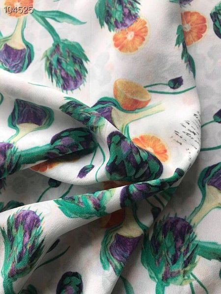 

scarves elfbop ladies 100% silk 65cm double-sided floral printing scarf - 2021 est women stylish kerchief, Blue;gray