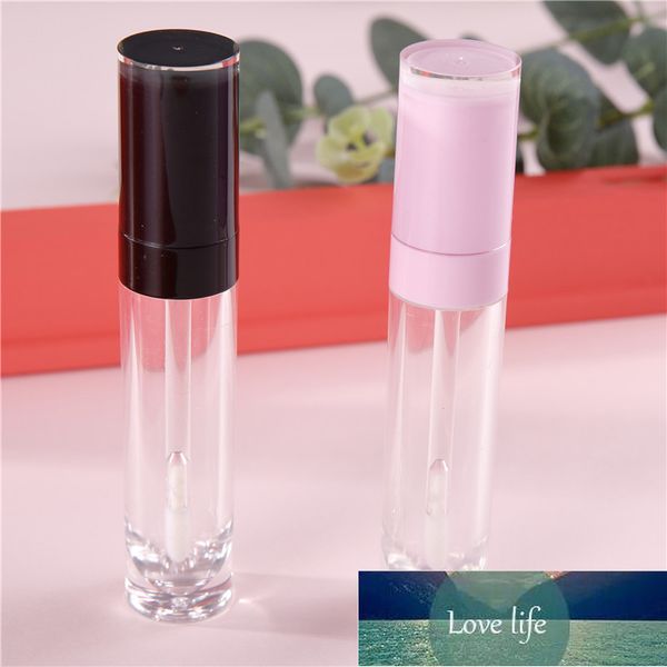 Garrafa 8ml Vazio Lip Wight Tube Redondo Limpar Recipiente Rosa Enchimento Plástico Embalagem Cosmética 50pcs