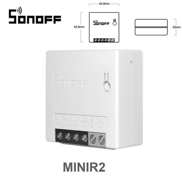

sonoff minir2 diy wifi switch with alexa google home voice control smart wireless ewelink app remote switches automation modules