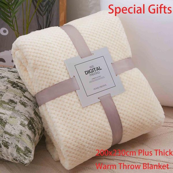 

blankets olive 2021 plus velvet thick knitted blanket super soft and comfortable throw plaid fluffy warm good gifts for women