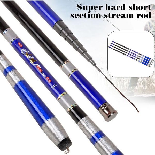 

boat fishing rods 3.6/4.5/5.4/6.3m carbon rod super hard ultra light carp pole accessory la