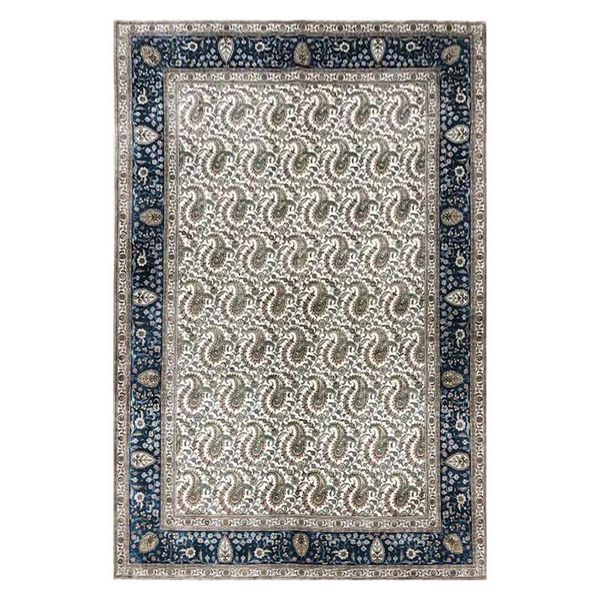 

carpets 4.5'x6.5' all hand knotted white silk rug turkey design carpet