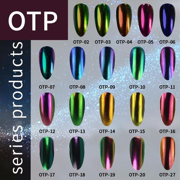

nail glitter 3pcs set chrameleon powder manicure for nails art colorful mirror dazzling halloween makeup, Silver;gold