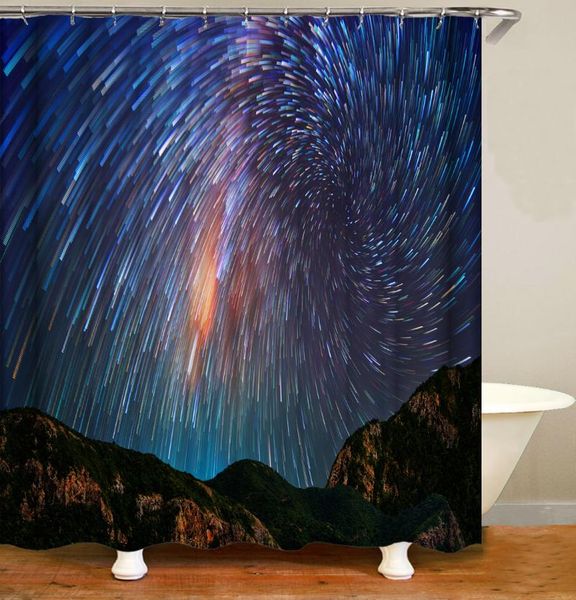 

shower curtains galaxy bathroom curtain waterproof bohemian