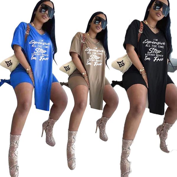 

woman suit women two piece pants short sleeved shorts lady knitwear home leisure printing yoga running exercise fitness housework girls clot, White