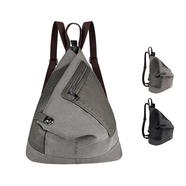 

backpack fashion lapwaterproof canvas school daypack anti theft casual rucksack women mochila for outdoor travel/college