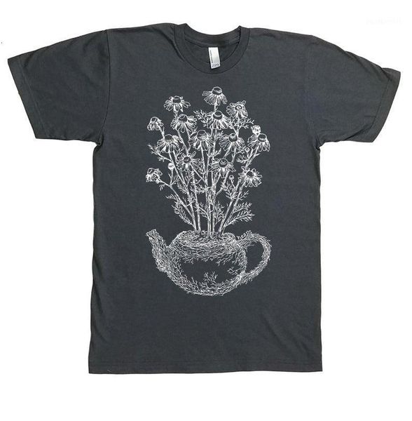 

men's t-shirts but first tea - plant tshirt gift mens gifts drinker flower funny shirt for men, White;black