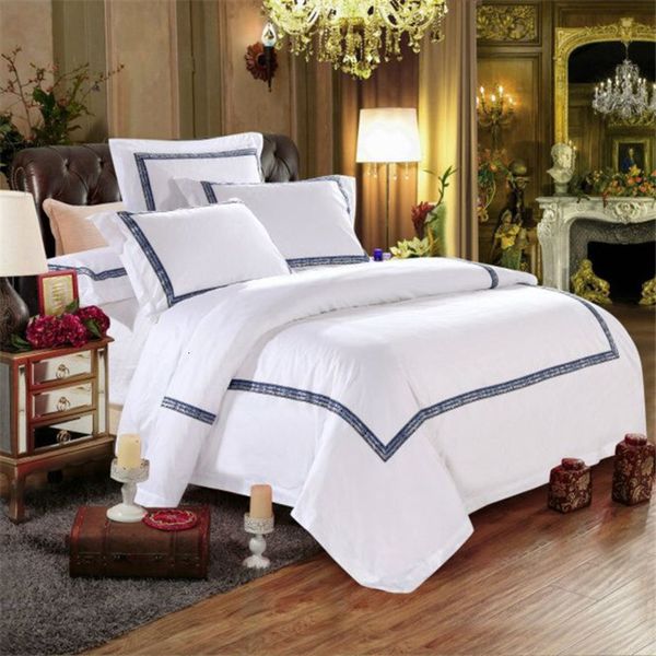 

el el four piece set 60 pieces of pure cotton european bedding sheet