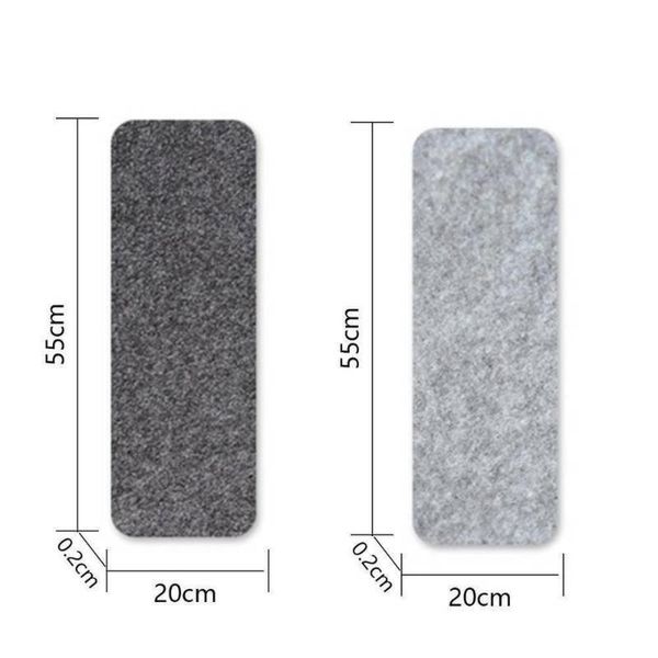 

carpets stairs carpet tread mats adhesive-self-absorption house non-slip step rug safety and mute protection cover stair set