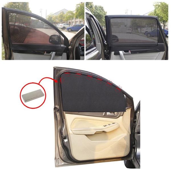 

car sunshade magnetic sun shade uv protection curtain window side mesh visor