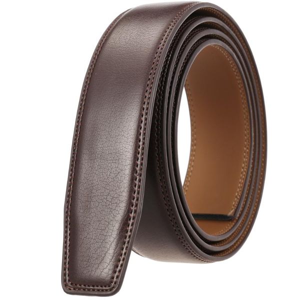 

belts men's automatic buckle no belt brand men male genuine strap jeans 3.5cm ly235-3708, Black;brown