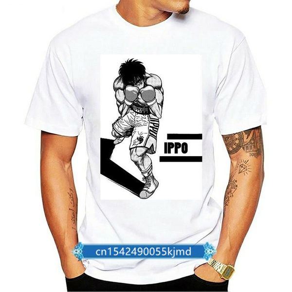 

men's t-shirts hajime no ippo ring boxing anime t shirt size s-5xl, White;black