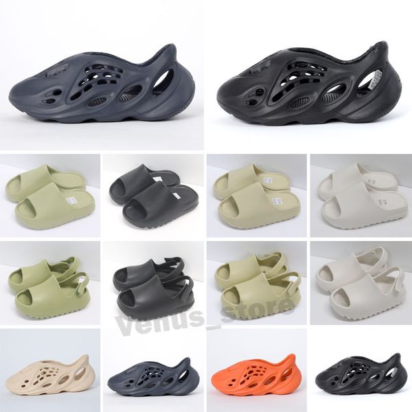 

2022 fashion eva slides toddlers infants kids childrens slippers triple red white black desert sand bone resin sandals