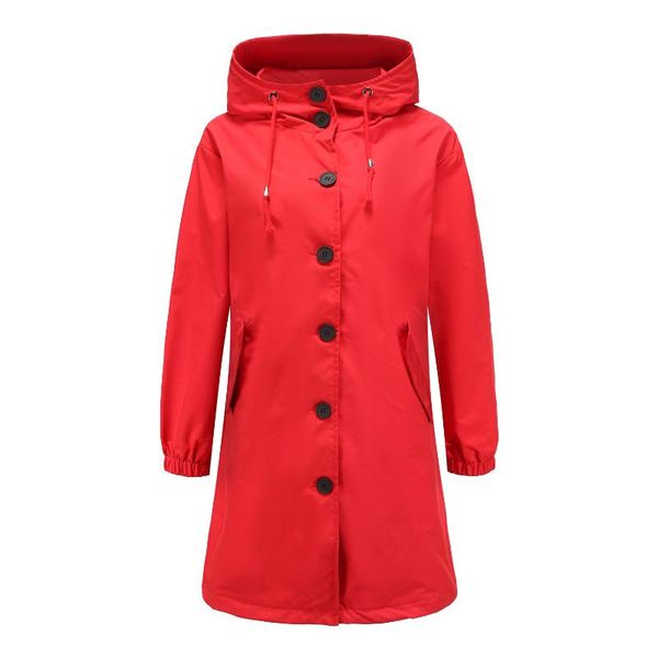 

women's trench coats 2021 women raincoats jacket transition red jackets sunsets long winter windbreaker waterproof sports hiking, Tan;black