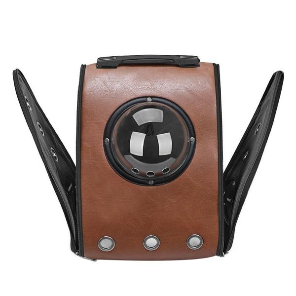 

dog car seat covers portable pet cat backpack large capacity carrier bag outdoor breathable space transport box for supplies