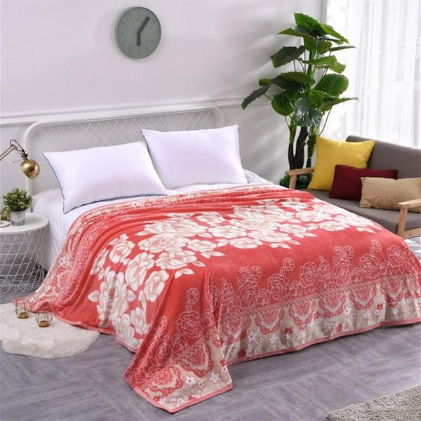 

blankets coral fleece blanket sheet yoga cover home gift air conditioning