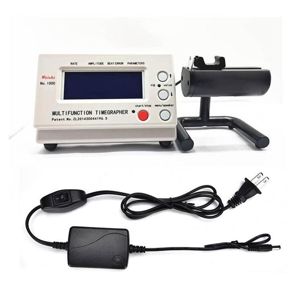 

repair tools & kits watch timegrapher mini portable multifunction mechanical timepiece testing tester wristwatch timing machine tool with lc