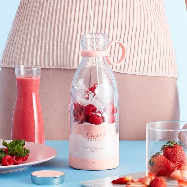 

juicers usb electric juicer cup portable blender rechargeable mixer fruit juice extractor household making 380ml