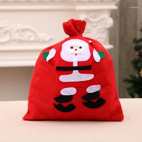 

christmas decorations santa claus snowman candy packaging decoration bag1