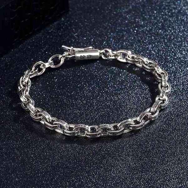 

design jewelry croft personality letter bracelet for men and women, Silver