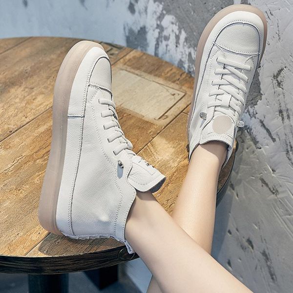 

boots 2021 spring arrival woman flat shoes thick bottom letter female, Black