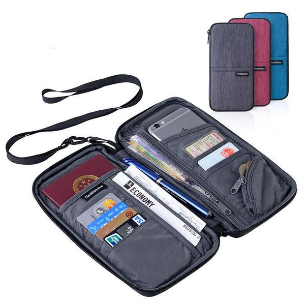 

outdoor bags 2021 brand travel passport card bag ticket cash wallet pouch holder for mobile phone