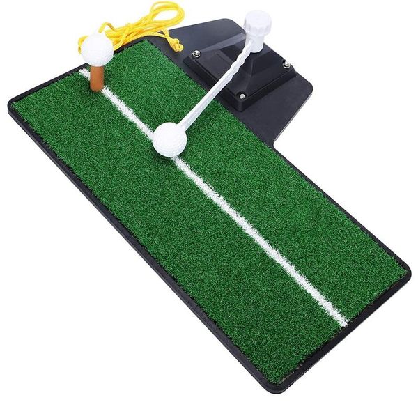 

golf training aids swing trainer and aid,3 in 1 mat,golf practice mat hitting