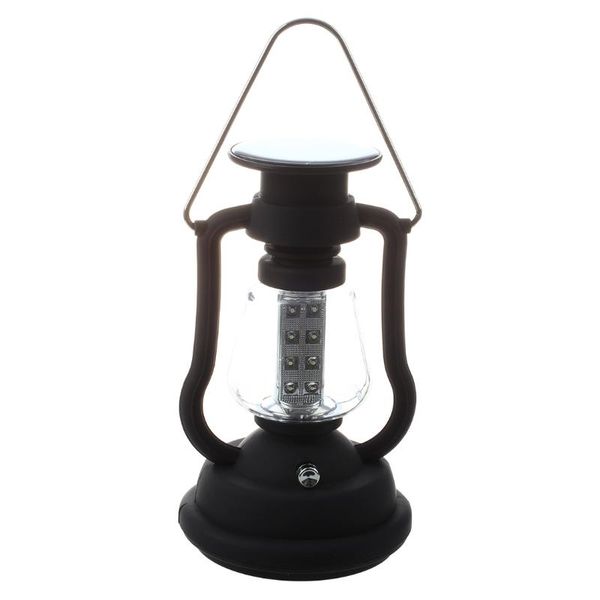 

lantern lamp white 16 led solar light for camping fishing flashes